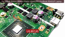 For ASUS R540U X540U F540U X540UPR VivoBook R540UP Laptop Motherboa... -- Top Rated 2026 | Buy Now!