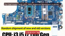For Dell Vostro 3400 3501 3500 Notebook Mainboard LA-K034P/LA-... -- Hot Deal 2026 | Limited Offer!