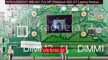 6050A3200201-MB-A01 For HP Elitebook 855 G7 Laptop Motherboard CPU:... -- Top Rated 2026 | Buy Now!