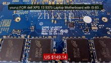 yourui FOR dell XPS 13 9370 Laptop Motherboard with I5-8350... -- Top Pick 2026 | Unbeatable Price!
