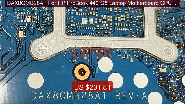 DAX8QMB28A1 For HP ProBook 440 G8 Laptop Motherboard CPU I5... Top Pick 2026 | Unbeatable Price!