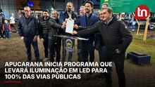 Apucarana inicia programa que levará iluminação em LED para 100% das vias públicas