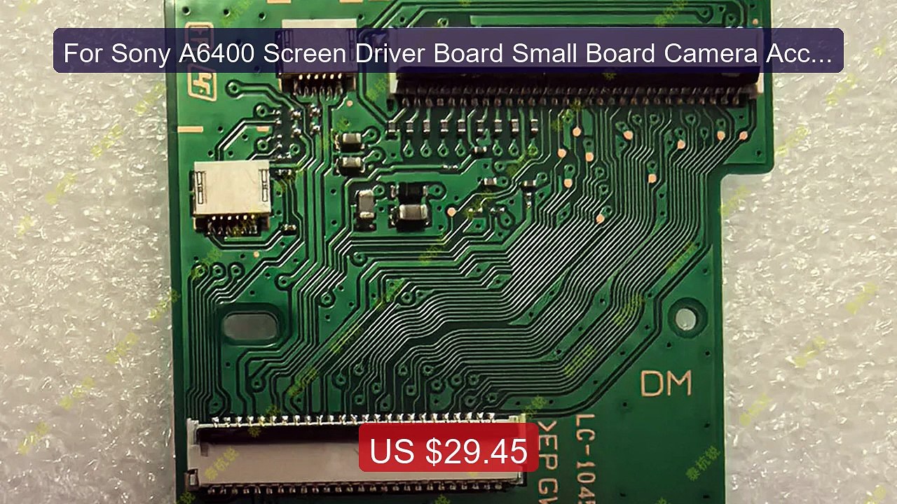 For Sony A6400 Screen Driver Board Small Board Camera Accesso... -- Amazing Value 2026 | Must Have!