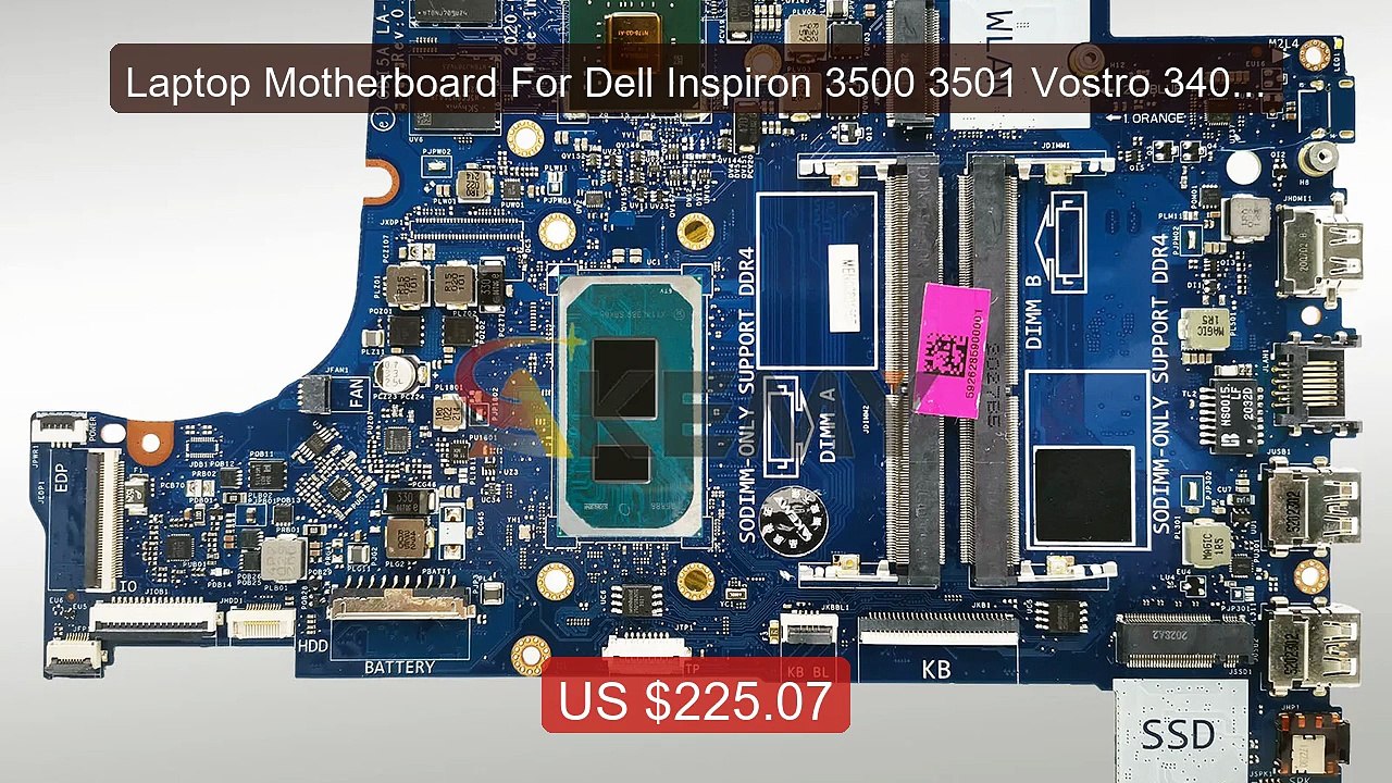 Laptop Motherboard For Dell Inspiron 3500 3501 Vostro 3400 GD1... -- Hot Deal 2026 | Limited Offer!