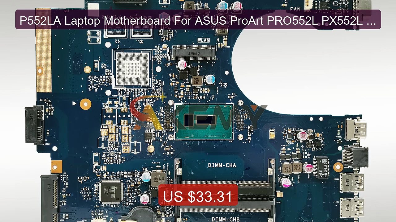 P552LA Laptop Motherboard For ASUS ProArt PRO552L PX552L P5... -- Top Pick 2026 | Unbeatable Price!