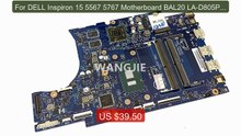 For DELL Inspiron 15 5567 5767 Motherboard BAL20 LA-D805P CN-... -- Amazing Value 2026 | Must Have!