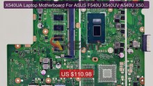X540UA Laptop Motherboard For ASUS F540U X540UV A540U X500U X5... -- Best Buy 2026 | Great Quality!