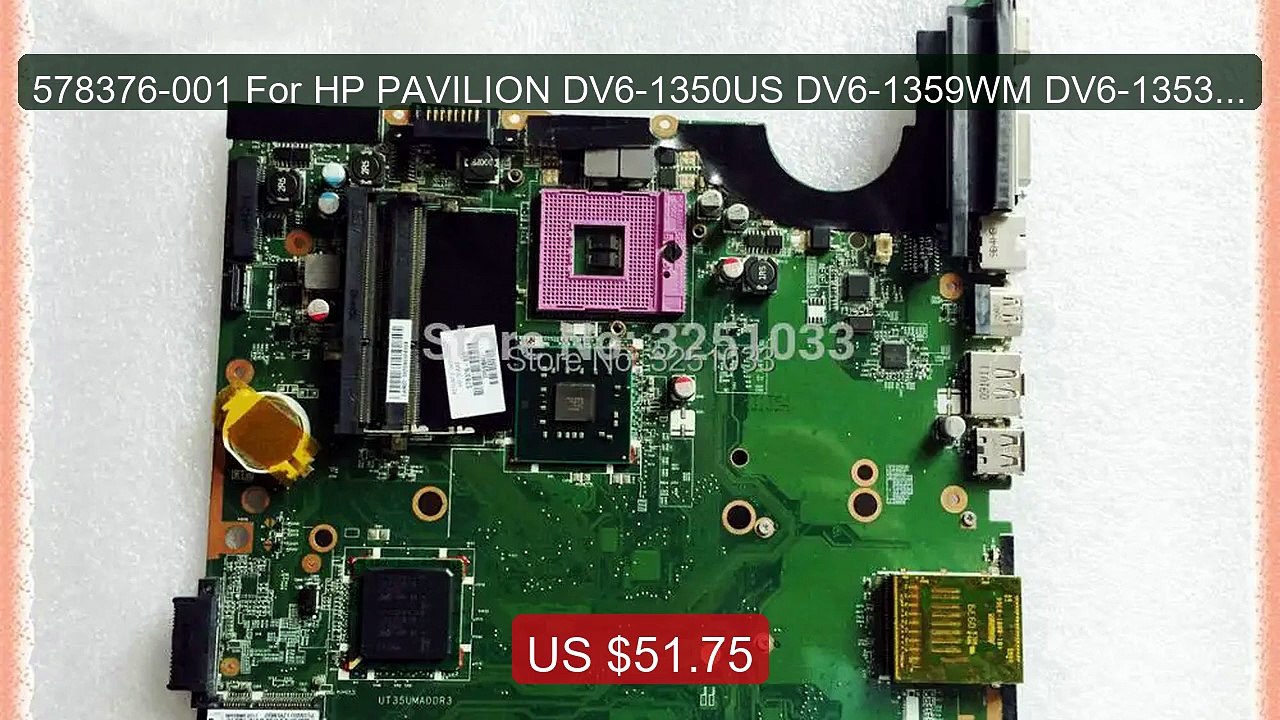 578376-001 For HP PAVILION DV6-1350US DV6-1359WM DV6-1353CL DV... -- Hot Deal 2026 | Limited Offer!