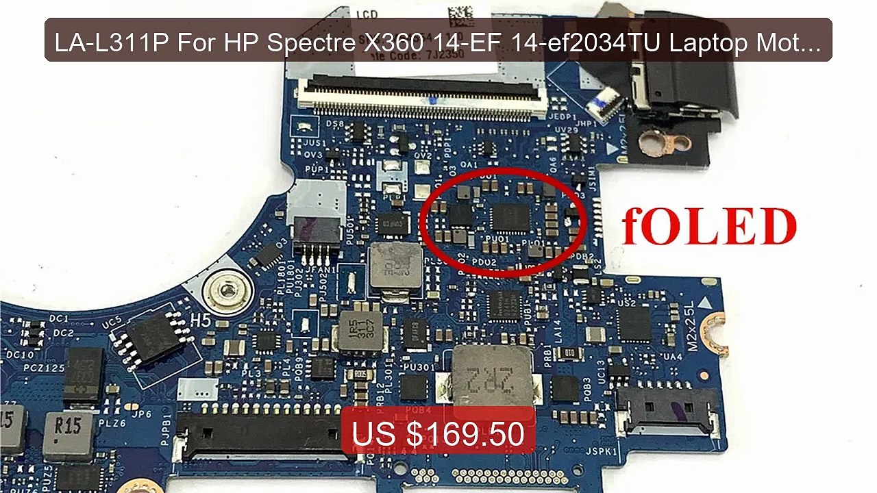 LA-L311P For HP Spectre X360 14-EF 14-ef2034TU Laptop Motherboard ... -- Best Deal 2026 | Shop Now!