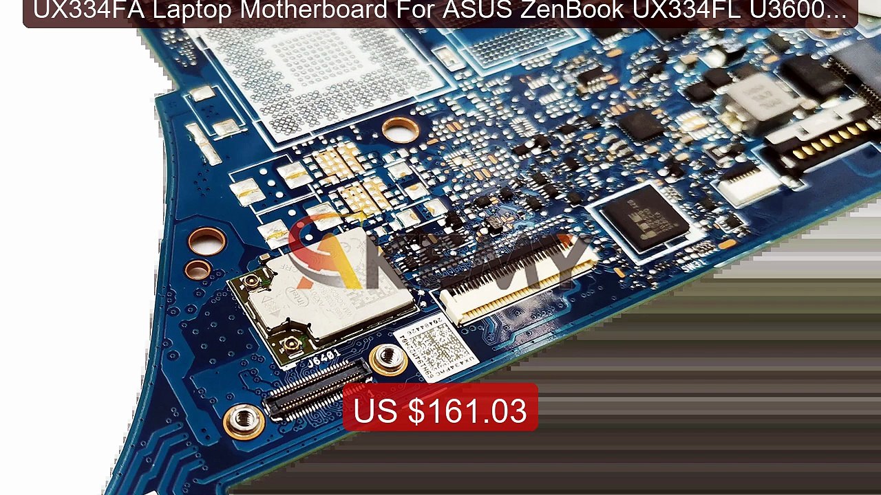 UX334FA Laptop Motherboard For ASUS ZenBook UX334FL U3600F ... -- Top Pick 2026 | Unbeatable Price!