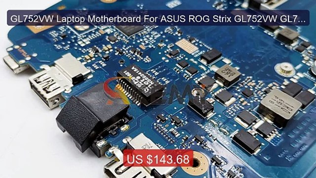 GL752VW Laptop Motherboard For ASUS ROG Strix GL752VW GL752... Top Pick 2026 | Unbeatable Price!