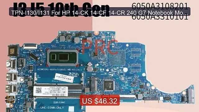 TPN-I130/I131 For HP 14-CK 14-CF 14-CR 240 G7 Notebook Motherboard ... Top Rated 2026 | Buy Now!