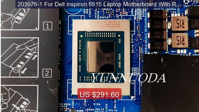 203076-1 For Dell inspiron 5515 Laptop Motherboard With R3-530... Hot Deal 2026 | Limited Offer!