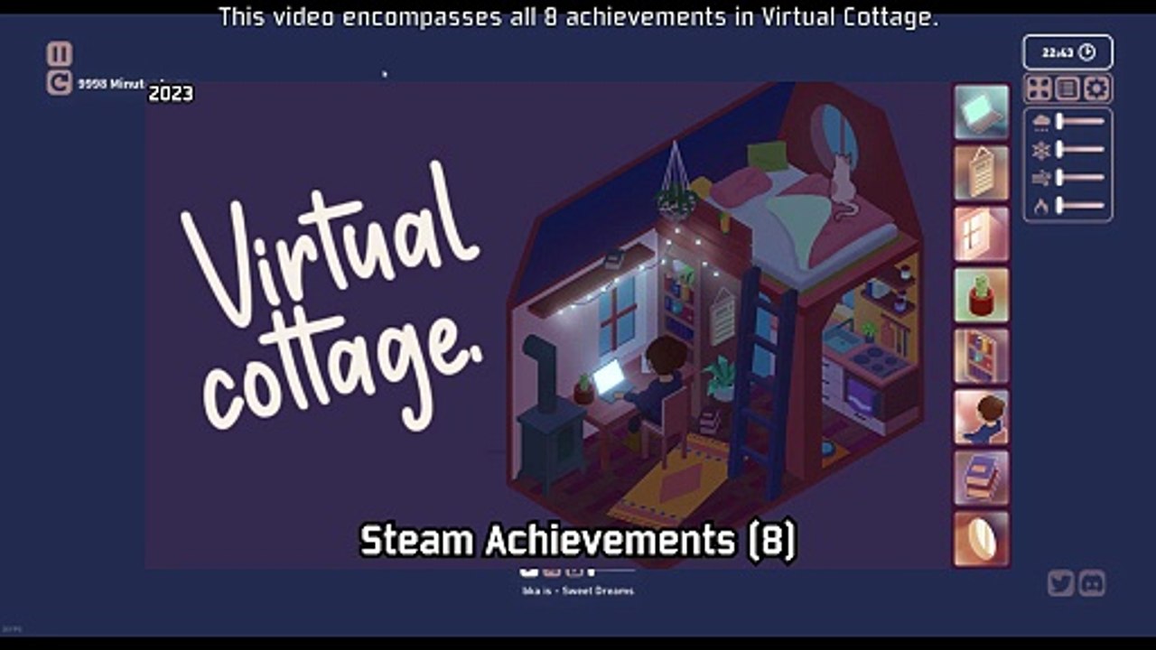Virtual Cottage | Steam Achievements (8), 100%