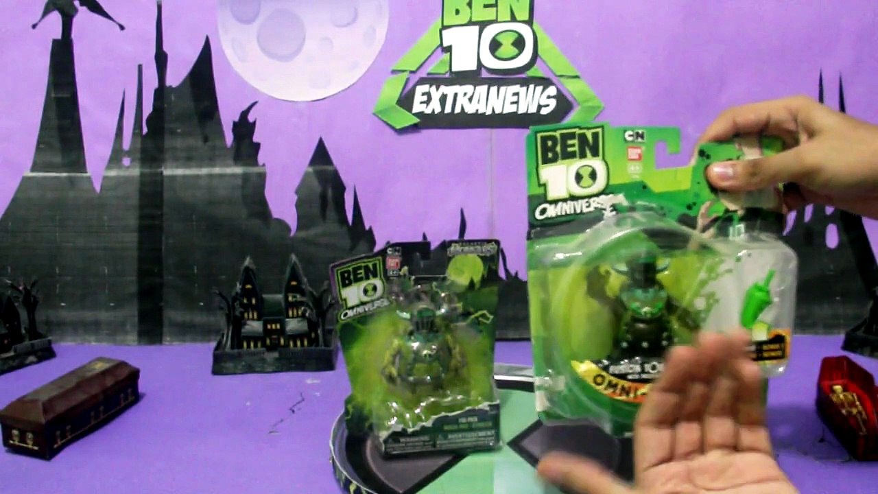 2- Review - Boneco do Espantóide - Ben 10 Omniverse Monstros Galácticos