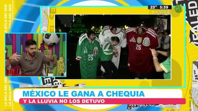 Así fueron los festejos tras el triunfo de México vs Chequia