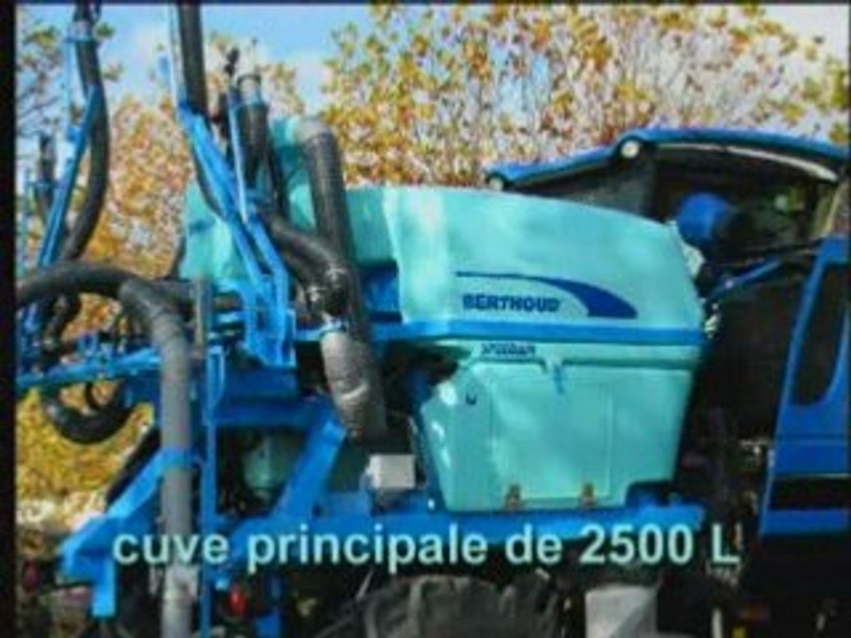 Pulvérisateur Berthoud pour machines à vendanger