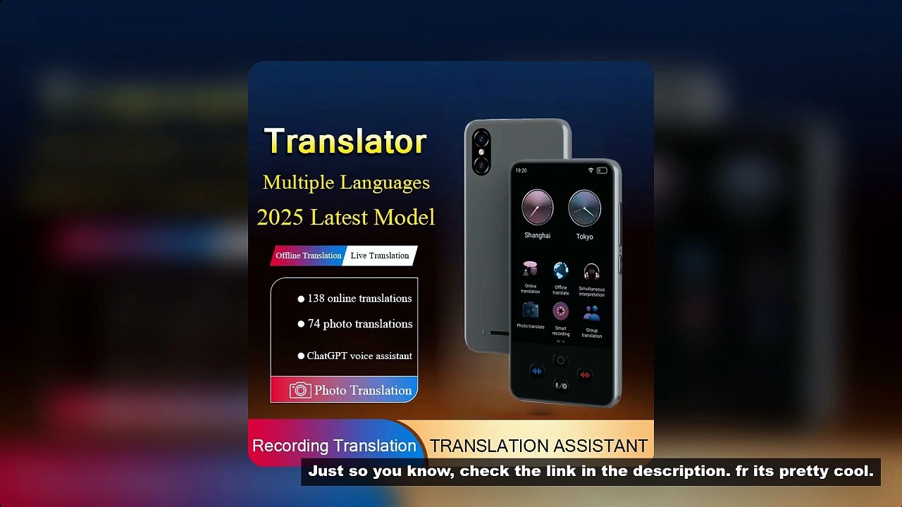 Language Translator Device Support 138 traductor de idiomas en tiempo real Translation AI Translator