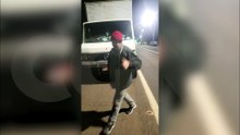 Caminhoneiros aguardam mais de 5 horas por guincho após pane na BR-277 em Céu Azul