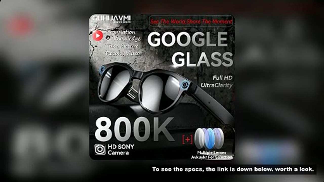2026 New 8K HD AI Smart Glasses Men Chat GPT 800MP Camera Bluetooth Call AI Translation Voice Assist