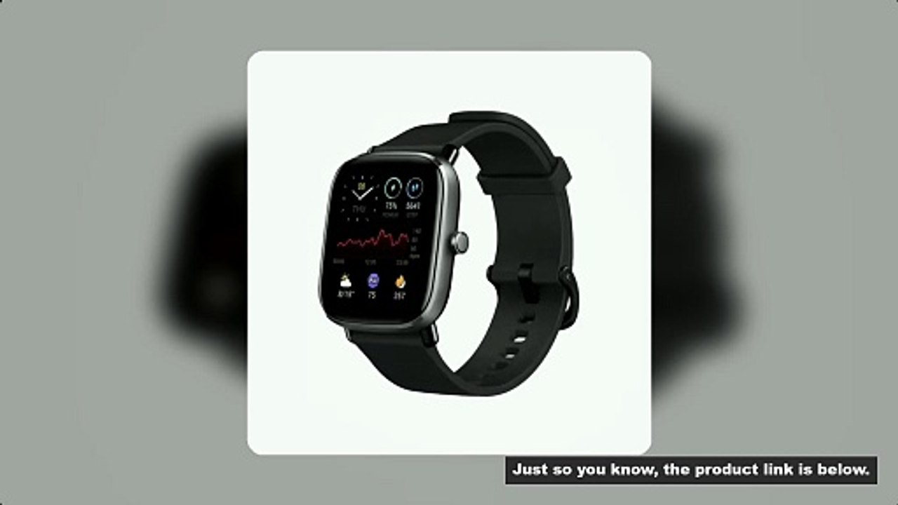 Amazfit GTS 2 mini GPS Smartwatch  For Men Women Gift Display 68+Sports Modes Waterproof Sports Watc