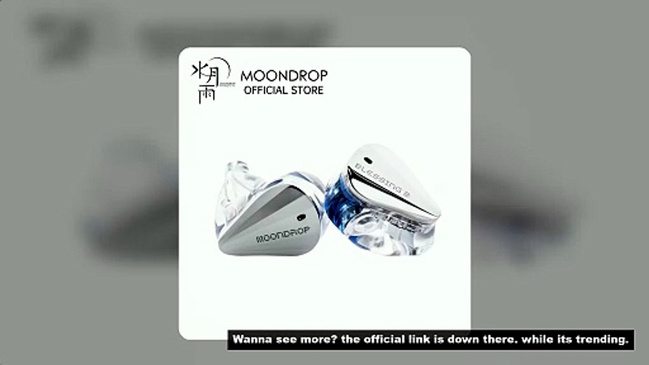 MOONDROP Blessing3 In-Ear Earphones 2DD+4BA Hybrid Triple-range Frequency Division In-ear Monitors 0