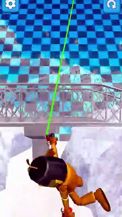 Zipline Rope Runner Gameplay |Level 8| #gaming #trending #asmr #ziplineroperunnergameplay