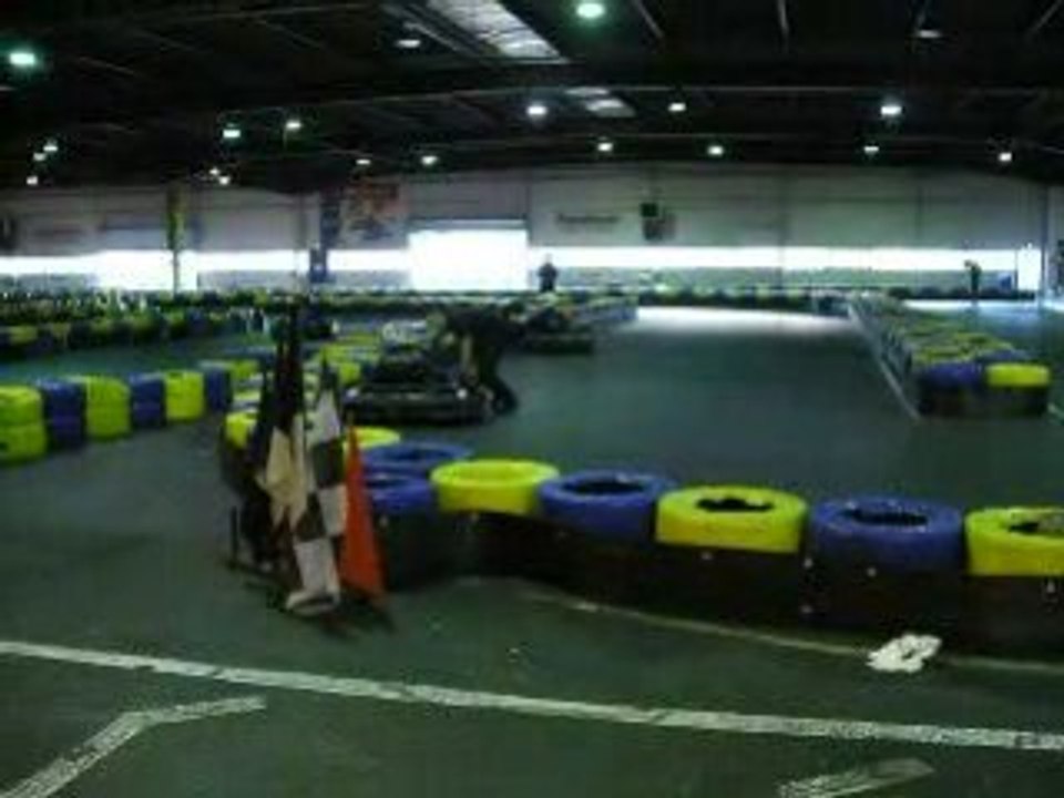 petit accident en kart