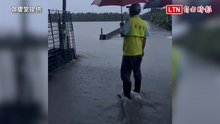 清晨陸風與西南風輻合 雨彈轉襲屏東平原、沿海