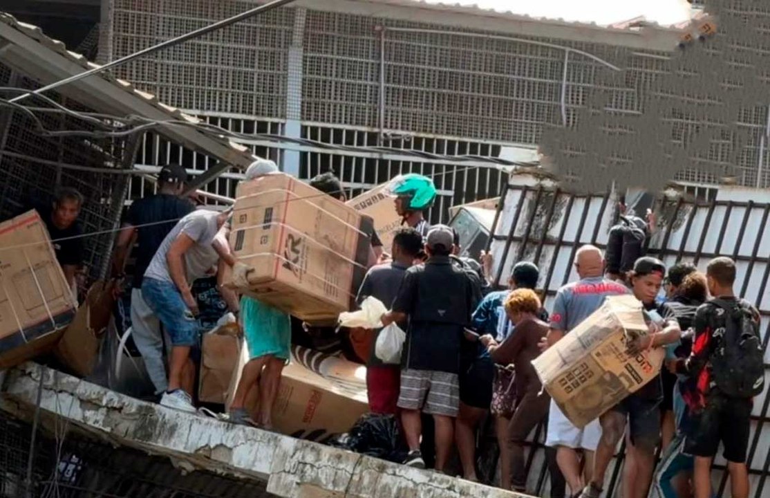 Saqueos masivos y escenas de violencia agravan el desastre en Venezuela tras los terremotos