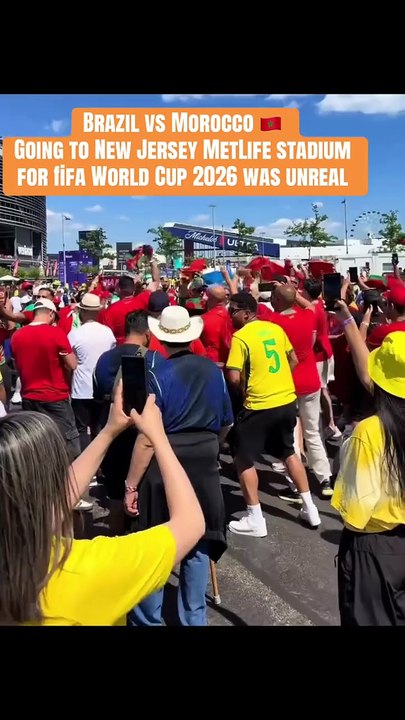 Brazil vs Morroco GAME WENT CRAZY IN METLIFE STADIUM