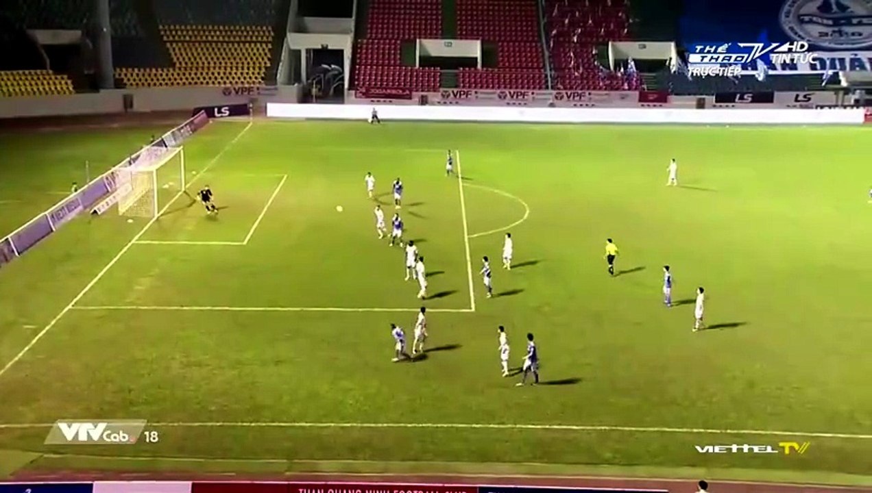 Than Quảng Ninh 3-1 Hà Nội FC - Goals and Highlights (15/3/2020) | VTVcab 18 - Thể Thao Tin Tức HD (ViettelTV)