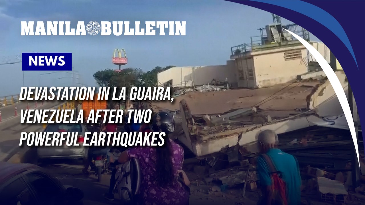 Devastation in La Guaira, Venezuela after two powerful earthquakes