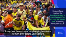 We gave joy to the people of Ecuador - Galindez