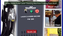 200W/300W Pulse Laser Cleaning Machine Coating Paint Rust P... -- Top Pick 2026 | Unbeatable Price!