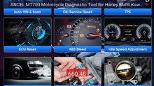 ANCEL MT700 Motorcycle Diagnostic Tool for Harley BMW Kawasaki... -- Best Buy 2026 | Great Quality!