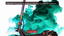FREEBOY Powerful Dual Motor Electric Scooter for Adults 6000W, 50M... -- Best Deal 2026 | Shop Now!