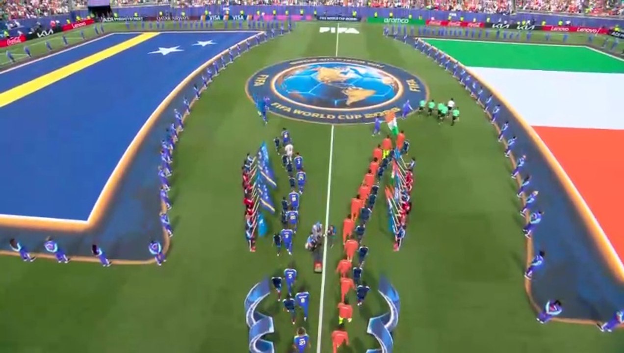 【2026年W杯】キュラソー vs コートジボワール グループE 決勝トーナメント フルマッチ