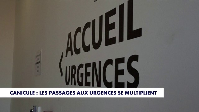 Canicule : les passages aux urgences se multiplient