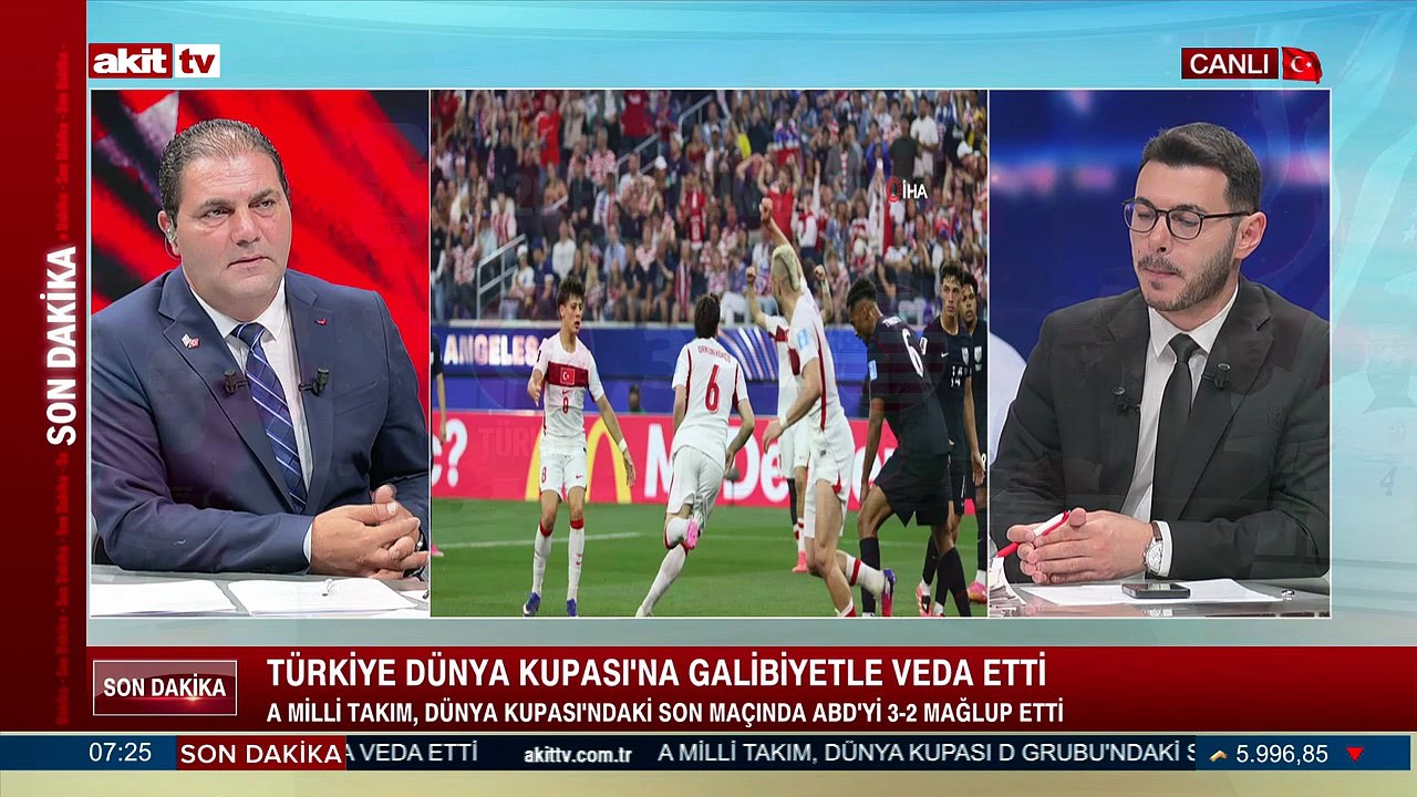 Murat Şahin/Mustafa Mehdigil "Türkiye Dünya Kupası'na galibiyetle veda etti" 26.06.2026