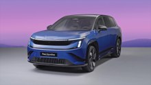 Škoda Peaq Sportline Exterior Design in Energy Blue