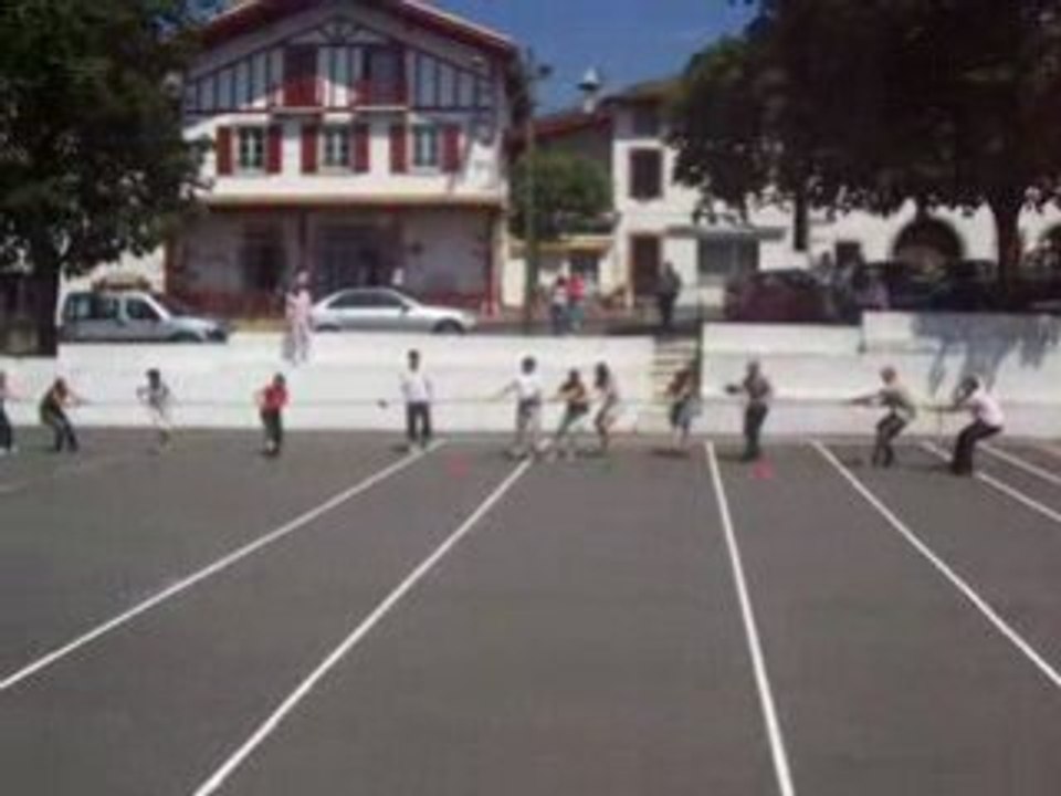 Tir à la corde au pays basque