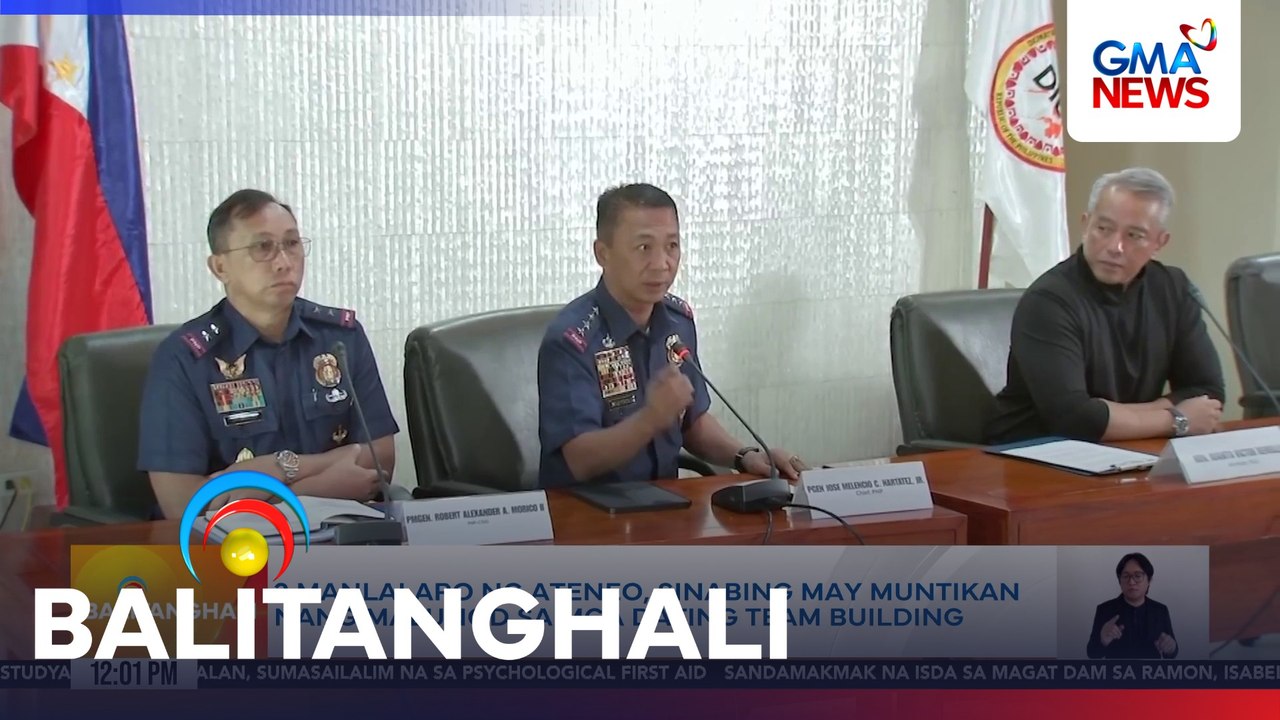 PNP-CIDG - Isang paraan ng hazing ang team-building activity sa Dipaculao, Aurora na ikinasawi nina Rene Baterbonia at Divine Adili | Balitanghali