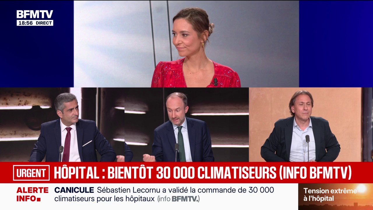 INFO BFMTV. Sébastien Lecornu valide la commande de 30.000 climatiseurs pour les hôpitaux