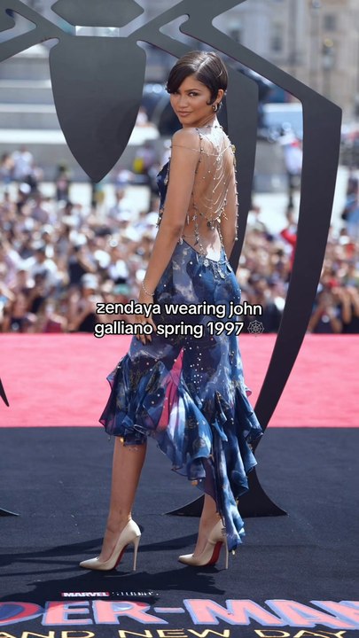 A Throwback to Zendaya's Stunning Vintage Gown