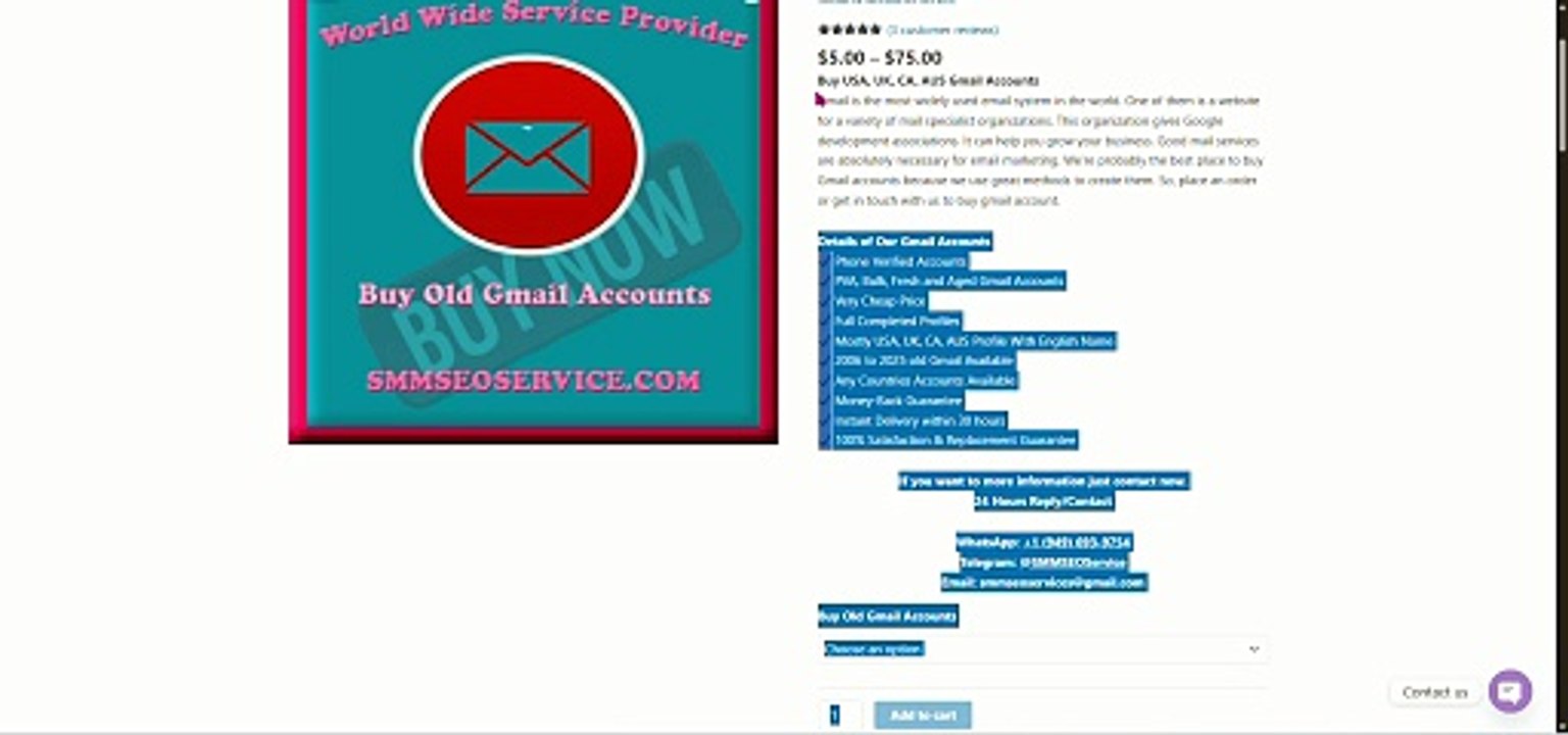 19 Best Place To Buy, Old Gmail Account (PVA & Aged) in ...