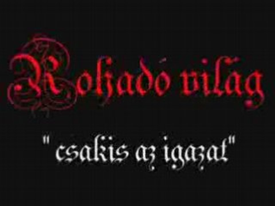 ANTIFACES  - Rohadó Világ