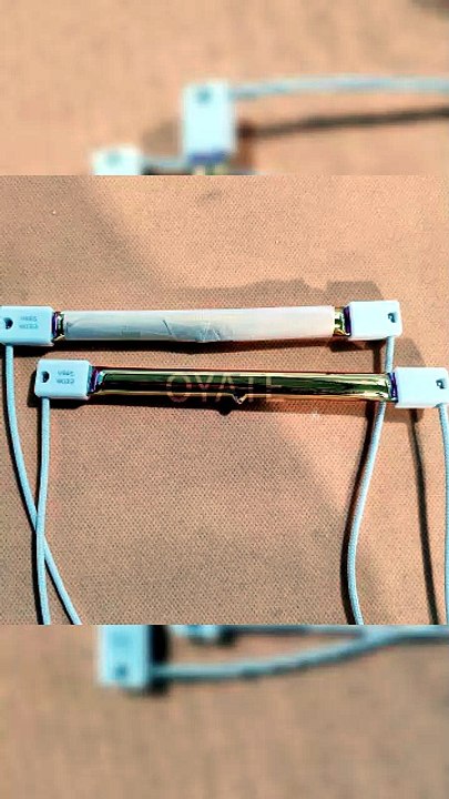 High radiant quartz IR heat tube, long lifespan infrared heat lamp for paint baking and plastic forming