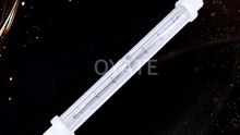 Custom quartz infrared heat lamp, gold coated IR heat tube for industrial drying, curing, heating, CE RoHS certified factory supply