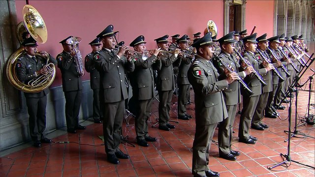Felipe VI y Sheinbaum mantienen un encuentro en el Palacio Nacional de México